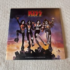 KISS Destroyer 45th Anniversary 2LP Deluxe 180g NM Vinyl 20 Page Booklet picture