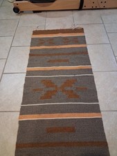 Vintage Chimayo Style Saddle Blanket Runner Rug 53” X 20”  Vintage  picture