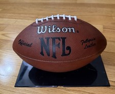 Vintage Wilson Official NFL NFB Leather Football 1970s Restored picture
