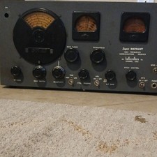 Hallicrafters Super Defiant SX-25 HF Receiver Analog AM CW Gray Headphone Jack picture