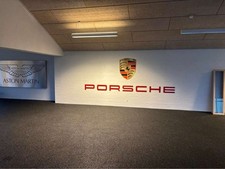 Porsche 310cm letter lettering sign board sign sign cartello letterro  picture