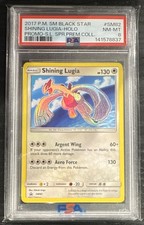 Pokemon TCG Shining Lugia SM82 PSA 8 2017 SM Black Star Promo Holo EN picture