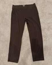 Duluth Trading NoGA Naturale Pants Womens XL x 31 Brown Cotton Knit Pull On picture