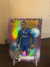 25-26 Topps Finest UEFA Joao Pedro Base Uncommon Orange #d /25 CHELSEA picture