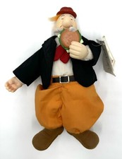 Popeye Presents WIMPY with Hamburger Vintage Plush Doll Toy with Tag 1985 picture