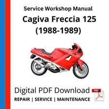 Cagiva Freccia 125 (1988-1989) Service Workshop Manual picture