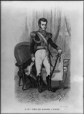 Photo:Bernardo O'Higgins Portrait Engraving 1800s Chilean Leader picture