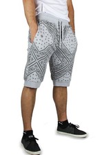 Blue Ocean Mens Bandana Printed Jogger Shorts (PSR-13) picture