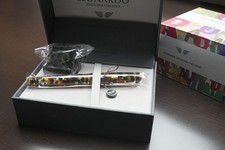 Leonardo Momento Zero Grande 2.0 Fountain Pen in Sottobosco w/ ST - Fine Nib picture