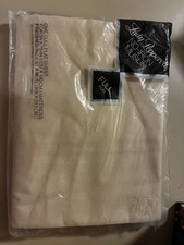Vintage Lady Pepperell Beige No Iron Muslin Flat Sheet Full Size New picture
