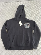 Youth Billabong Black Hoodie New Size Medium Surf Skate picture