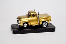 CUSTOM NEW AUTO WORLD 4GEAR 1956 FORD F-100 TAMIYA GOLD HO SLOT CAR picture