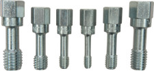Lang 2585 6 Piece SAE Coarse Thread Restorer Tap Set for Bolt Repairs picture