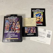 Shining in the Darkness Sega Genesis Complete w/ Inserts picture