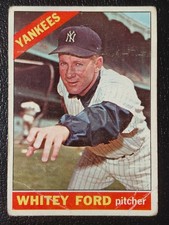 1966 Topps Whitey Ford #160 POOR picture