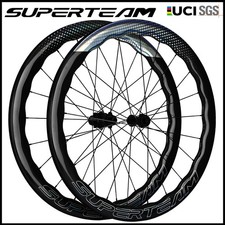 SUPERTEAM Classic PRO D28-50 DISC Brake Wheelset 700C Carbon Wheels from USA picture