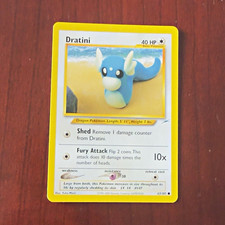 Dratini 63/105 Neo Destiny Unlimited Common English Regular 40 HP Yuka Morii picture