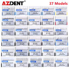100pcs AZDENT Dental Super Coarse Diamond Burs FG Bur for High Speed Handpiece picture