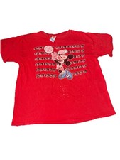 Vintage 90s Indiana University IU Volleyball Mickey Mouse Disney Shirt Artex XL picture