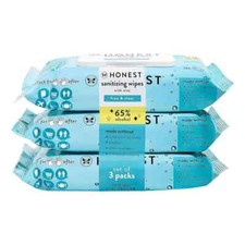 The Honest Company Wps, Unscented, 50 Count 3pk exp-2023 picture
