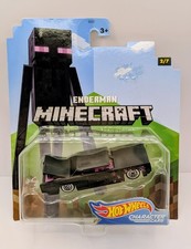 Hot Wheels Minecraft Character Cars Enderman Diecast 2 of 7 GJJ23 2019 Mattel picture