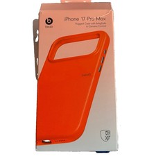 Genuine Beats iPhone 17 Pro Max Rugged Case MagSafe Camera Control Orange Open B picture