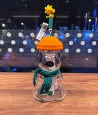 Special Edition 2026 Starbucks x Snoopy Collectible Glass Cold Cup 100% Genuine picture