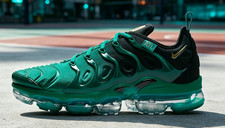 New Nike air vapormax plus new green men's sneaker picture