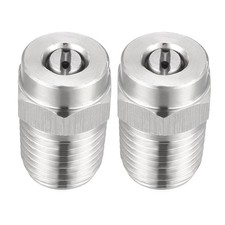 2pcs Pressure  Nozzle 1/4NPT Spray Tip 25 Degree 1.2mm Orifice Diameter picture