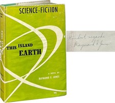 Raymond F Jones / This Island Earth Signed 1st Edition 1952 picture