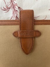 Very Rare Polo Ralph Lauren Safari Portfolio Organizer Zipper Binder picture