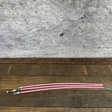 Vintage Dia-Compe Brake Cables Pink 1985 85 Lot 3 NOS Old SChool BMX SHORT picture