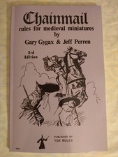 Dungeons and Dragons Origin History Gary Gygax Chainmail Rules Modern Reprint  picture