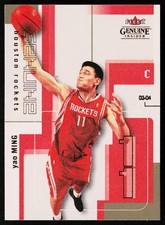 2003-04 Fleer Genuine Insider Yao Ming #15 Rockets picture