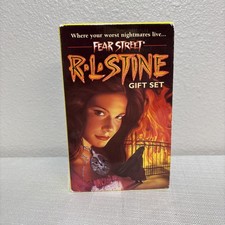 R.L. Stine Box Set of Books Fear Street Saga & New Girl Vintage 90’s Kids Horror picture