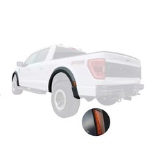 Raptor Style Fender Flare for 2021 Ford F150 with LED Amber Lights picture