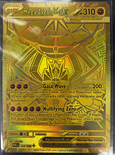 Nintendo Pokemon TCG Mega Zygarde EX 124/088 Evolutions Full Art Holo 310HP picture