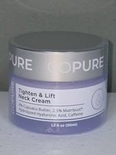 New & Sealed Go Pure Tighten & Lift Neck Firming Cream 1.7 Oz 50ml Exp. 11/2028 picture