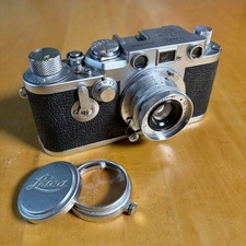 1954 Leica iiif RD/ST Rangefinder 35mm Film Camera Summaron 35mm f/3.5 M39 Lens picture