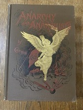 1889 ANARCHY AND ANARCHISTS, A HISTORY OF THE RED TERROR, Capt. Michael Schaack picture