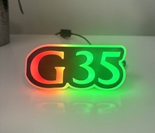 Infiniti G35  New RGB Led  Grill Emblem For 2014-2025 picture