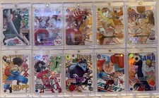 One Piece x Round 1 Complete English Promotional Card Set of 10 NM Promo W/Cases picture