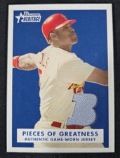 2006 Bowman Heritage - Pieces of Greatness Albert Pujols #PG-AP2 (MEM) picture