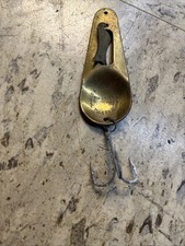 Vintage 1940s James Aitken Co. Percy Haver Muskielure Spoon Fishing Lure ~ USA picture