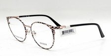 NEW GUESS GU2913 028 ROSE GOLD AUTHENTIC EYEGLASSES 53-18 picture