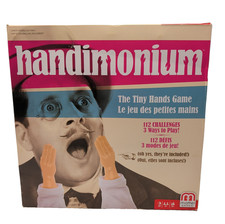 Handimonium: The Tiny Hands Game New Rare Mattel Board Game Tik Tok Comedy Party picture