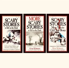 Scary Stories to Tell in the Dark  Book Set 1 2 3 By Alvin Schwartz picture