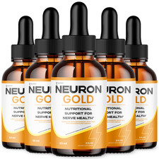 (5 Pack) Neuron Gold Drops Advanced Brain Health Support, NeuronGold 150 Serving picture