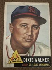 1953 Topps - Dixie Walker #190 (RC) picture