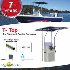 Oceansouth Boat T-top for Standard Center Console Boat Blue (Size 1) picture